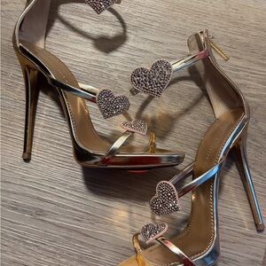 Giuseppe Zanotti Crystal Hearts